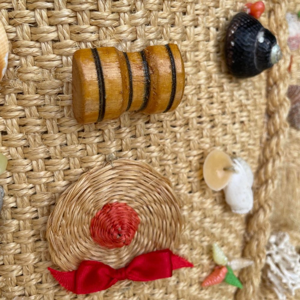 Summer Straw Shells Bag - Picture 5 of 10